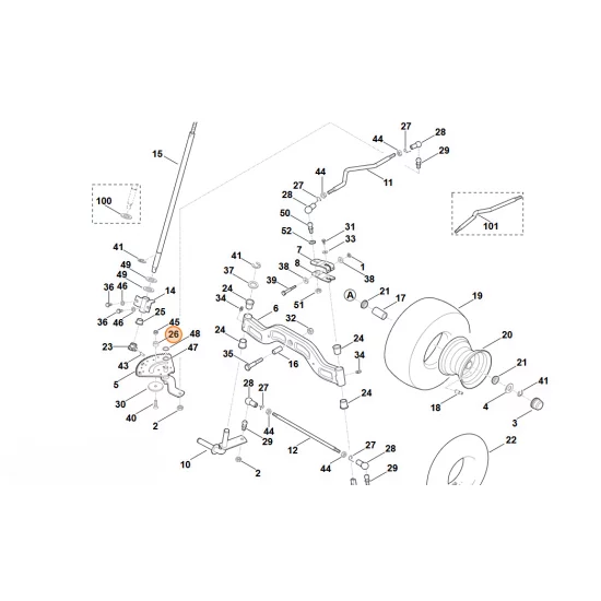 STIHL  Tulejka 6170 763 3410